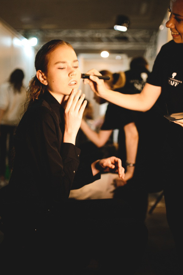 Backstage MBFW. Фотограф Арсений Гуров