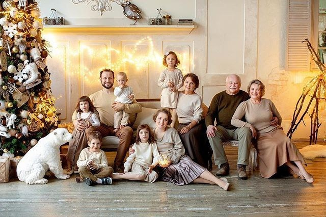 На Новый Год. Фотограф г. Хабаровск. Семейные и индивидуальные съёмки