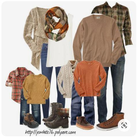 Образы для осенних фотосессий. Семейный и свадебный фотограф во Владивостоке