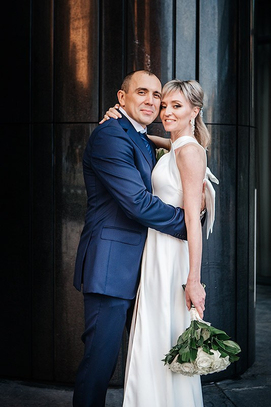 Регистрация и прогулка в Сити. Фотограф Анна Анисимова. Свадьбы, портреты, творческий репортаж