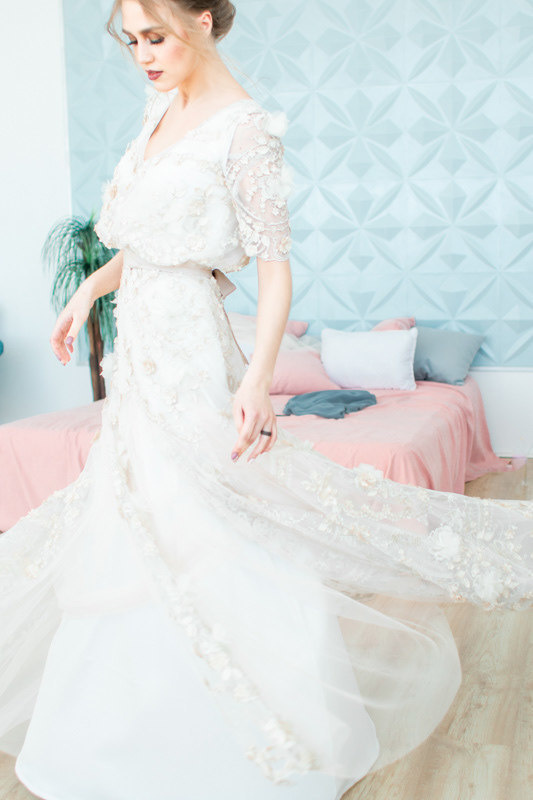 Fine art | Свадебная фотосессия в студии. Никита Демидов. Nikita Demidov