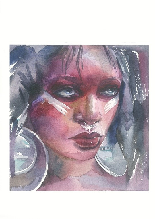 Акварель. Художник Мария Бикбулатова магия эзотерика карты таро «тайны мастера»