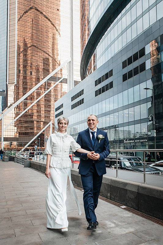 Регистрация и прогулка в Сити. Фотограф Анна Анисимова. Свадьбы, портреты, творческий репортаж