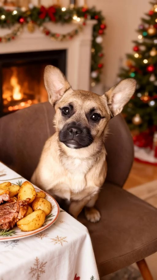 Новогодние питомцы. Художник Варвара Форс