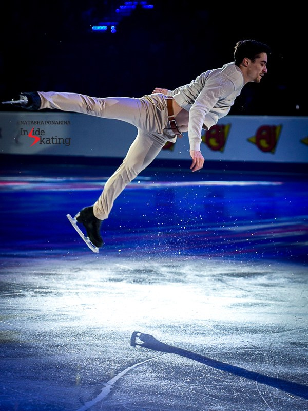 Javier Fernandez ECH 2019 Gala. Russian figure skating photographer from Saint-Petersburg