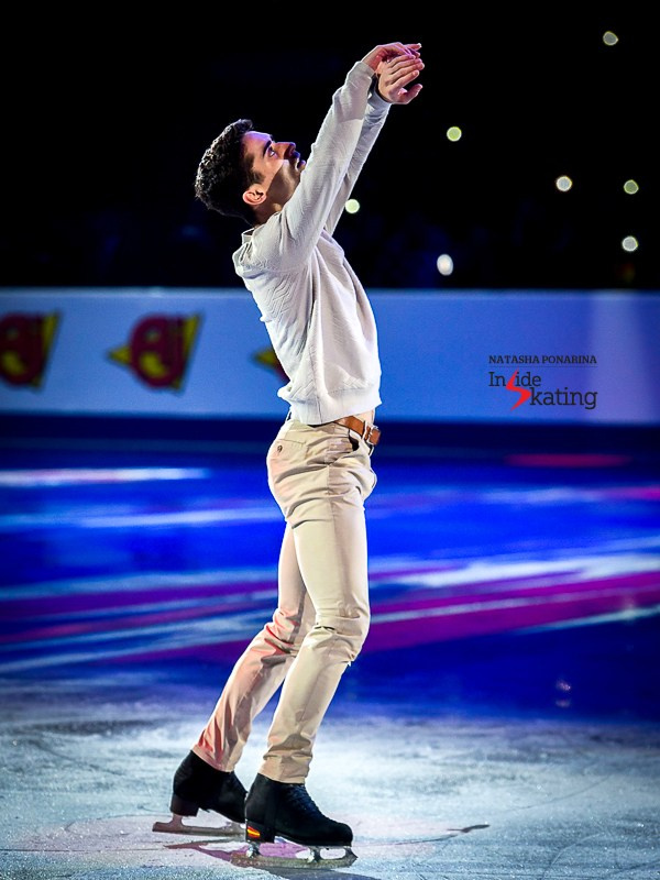 Javier Fernandez ECH 2019 Gala. Russian figure skating photographer from Saint-Petersburg
