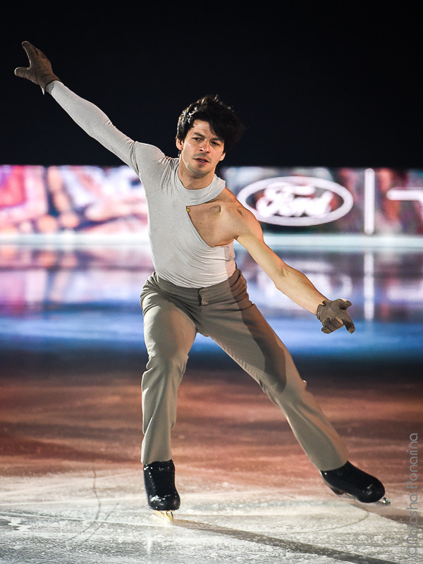 Stephane Lambiel. Rehearsal of AoI Zurich 01/03/2018. Russian figure skating photographer from Saint-Petersburg