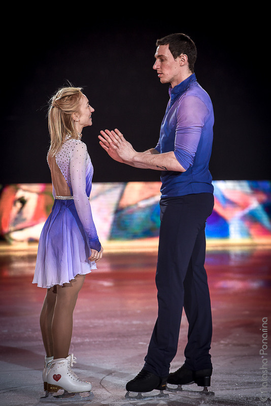Aljona Savchenko - Bruno Massot. Rehearsal of AoI Zurich 01/03/2018. Russian figure skating photographer from Saint-Petersburg