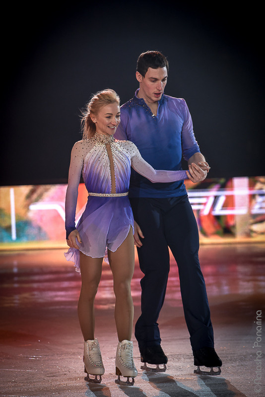 Aljona Savchenko - Bruno Massot. Rehearsal of AoI Zurich 01/03/2018. Russian figure skating photographer from Saint-Petersburg