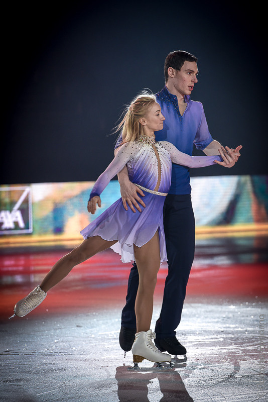Aljona Savchenko - Bruno Massot. Rehearsal of AoI Zurich 01/03/2018. Russian figure skating photographer from Saint-Petersburg