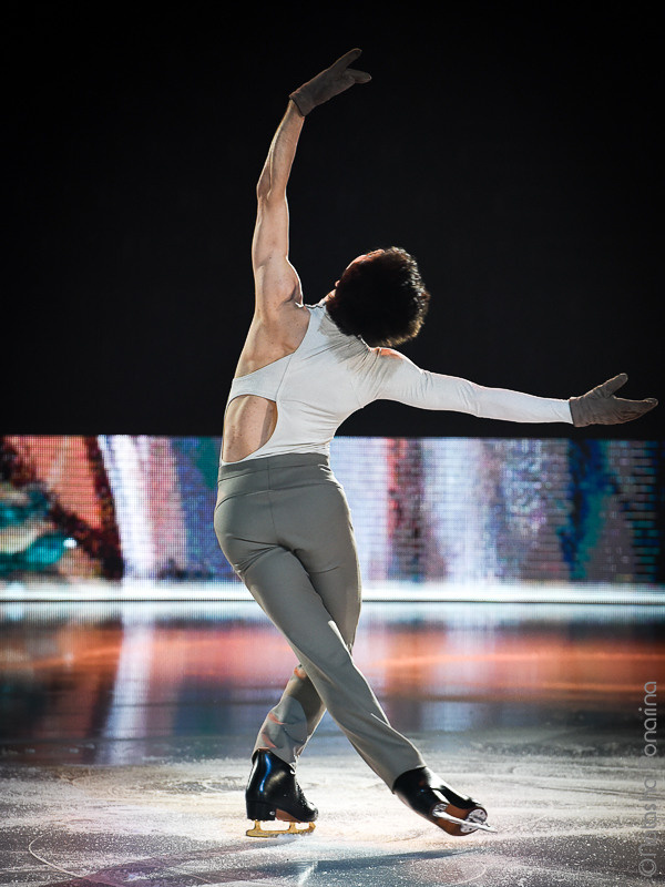 Stephane Lambiel. Rehearsal of AoI Zurich 01/03/2018. Russian figure skating photographer from Saint-Petersburg