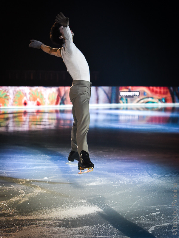 Stephane Lambiel. Rehearsal of AoI Zurich 01/03/2018. Russian figure skating photographer from Saint-Petersburg