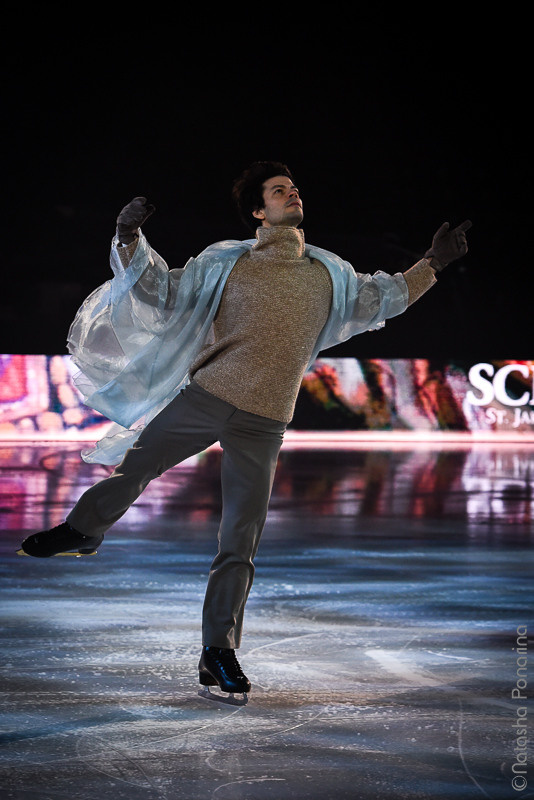 Stephane Lambiel. Rehearsal of AoI Zurich 01/03/2018. Russian figure skating photographer from Saint-Petersburg