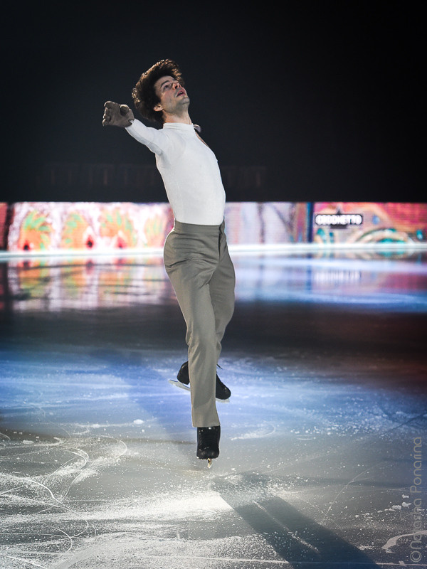 Stephane Lambiel. Rehearsal of AoI Zurich 01/03/2018. Russian figure skating photographer from Saint-Petersburg
