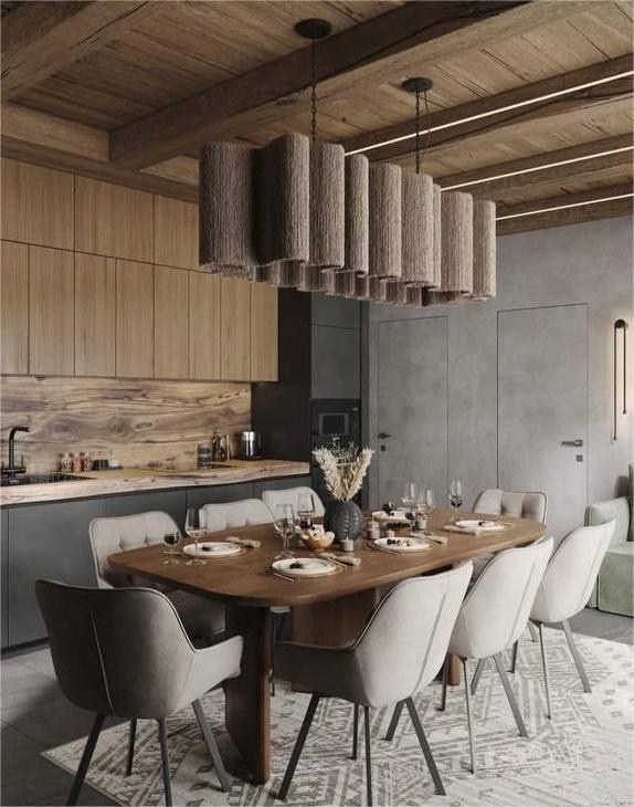 Атмосферный дом для семьи с двумя детьми. Дизайнер интерьера