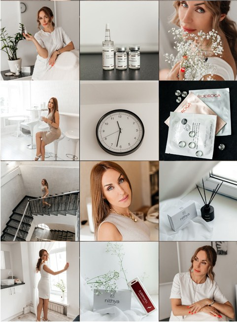 Контент фотосессия в кабинете косметолога. Коммерческий фотограф в Москве, Наталия Горячева