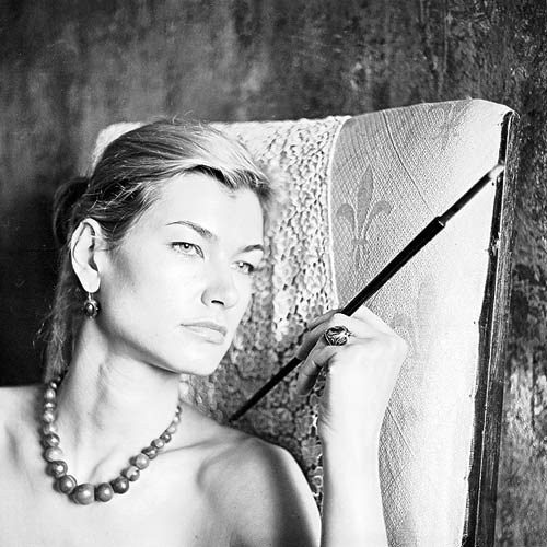 Портрет ч/б. ФОТОГРАФ ЛИЛИЯ БИЧУРИНА