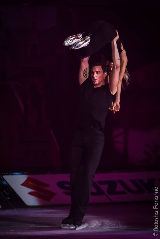 Aljona — Bruno Florence on ice 2018. Russian figure skating photographer from Saint-Petersburg