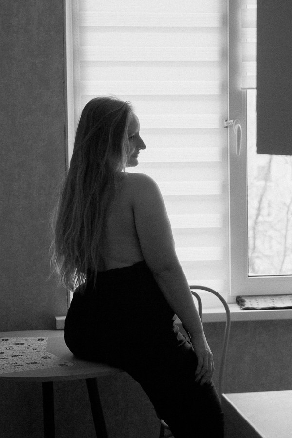 Портрет5_Наташа дома. Daria Belyaeva