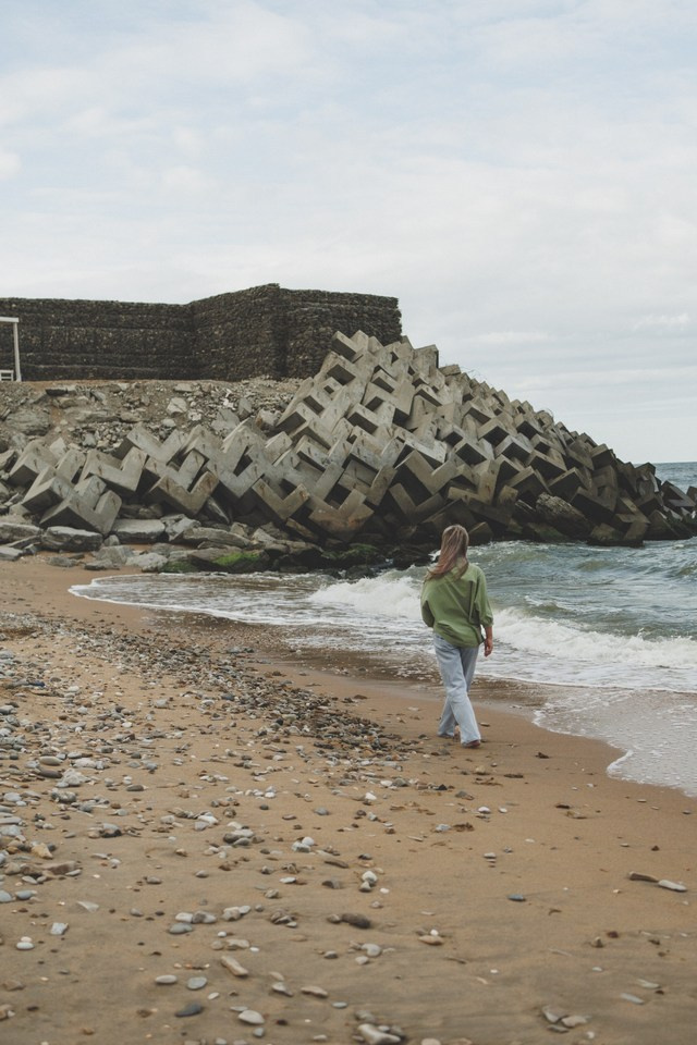 Екатерина. Пляж Наука. Фотограф в Дагестане Кира Молькова