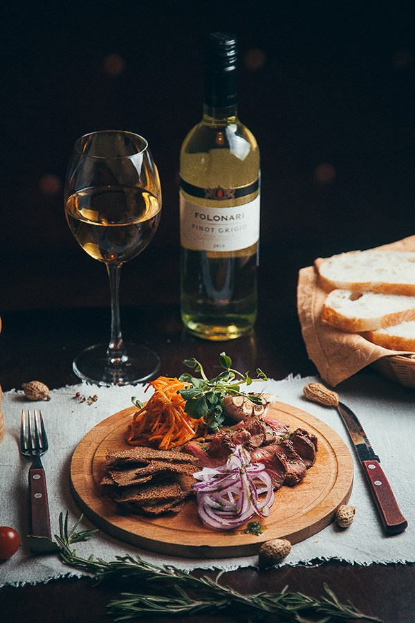 Съемка для ресторана Строганов-гриль