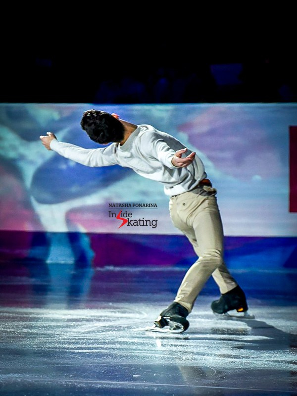 Javier Fernandez ECH 2019 Gala. Russian figure skating photographer from Saint-Petersburg