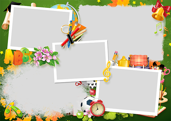 Шаблон 295 Начальная школа.  «Я первоклассник». Medlori fotobook Выпускные альбомы в Липецке Лариса Медведева