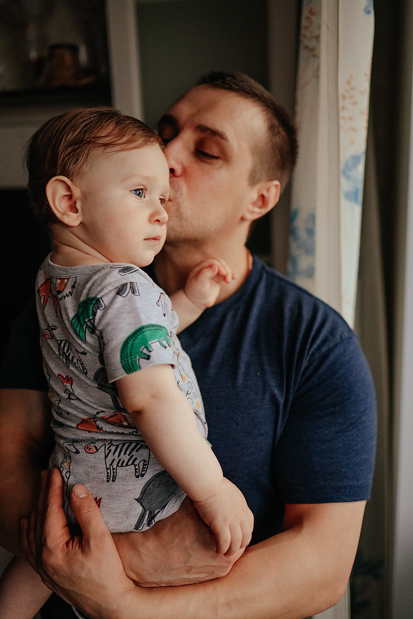 Домашняя фотосессия Жени, Иры и Арсения. Семейный и детский фотограф в Рыбинске, Ярославле Ольга Лебедева