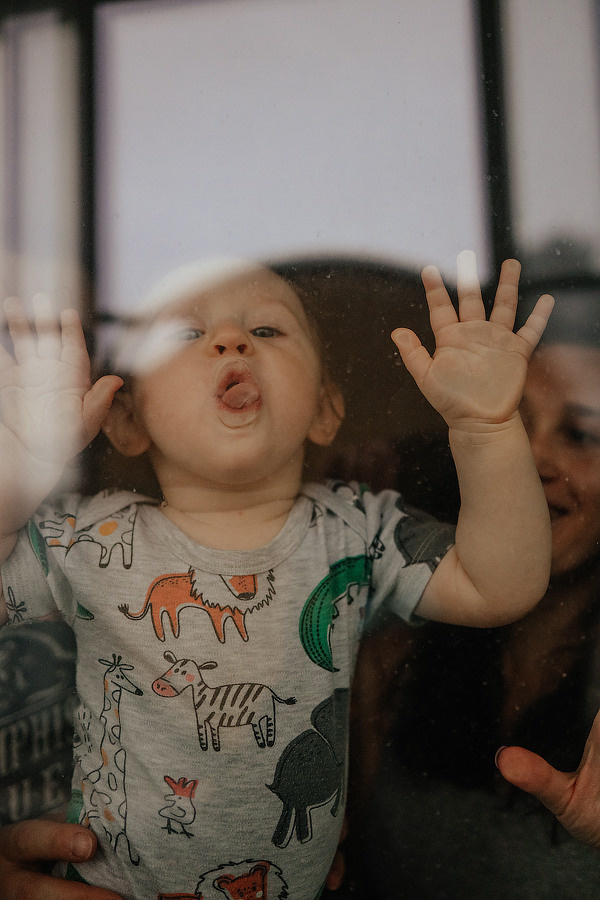 Домашняя фотосессия Жени, Иры и Арсения. Семейный и детский фотограф в Рыбинске, Ярославле Ольга Лебедева
