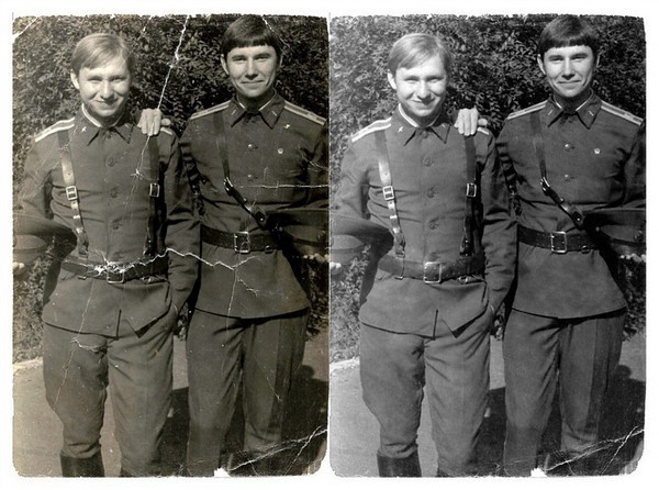 Реставрация фотографий. Свадебный и репортажный фотограф в Москве и Московской области