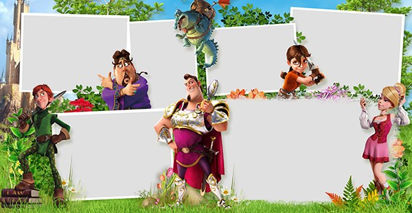 По следам мультфильмов 3. Medlori fotobook Выпускные альбомы в Липецке Лариса Медведева