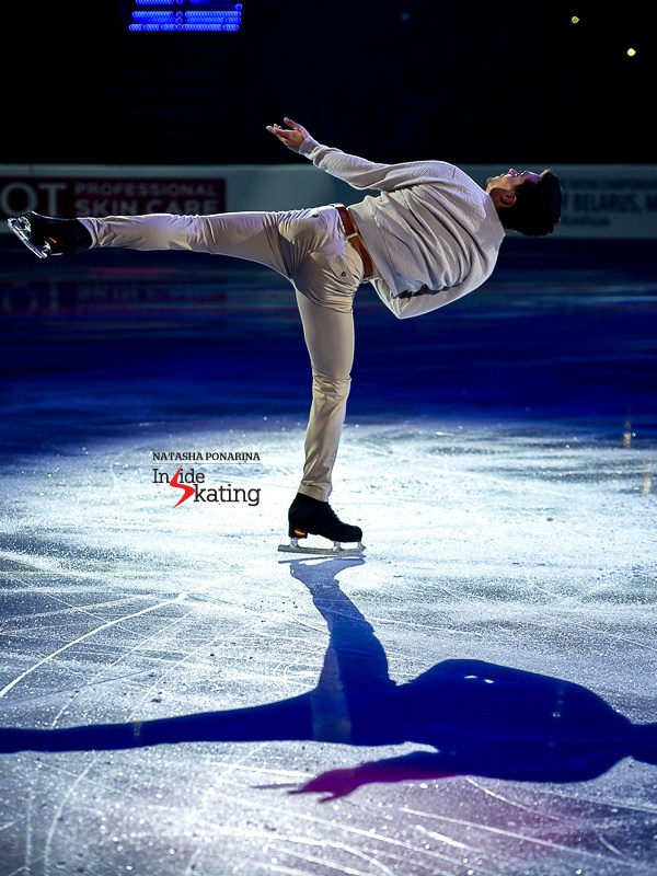 Javier Fernandez ECH 2019 Gala. Russian figure skating photographer from Saint-Petersburg