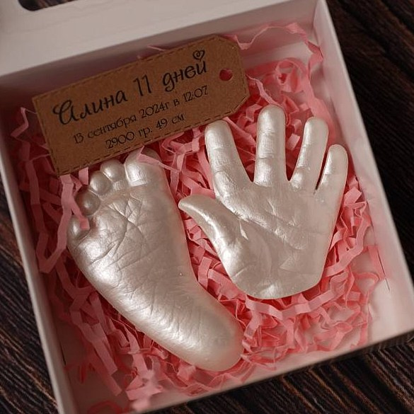 Слепки 2D. Профессиональный фотограф новорождённых в Москве Елена Сатюкова