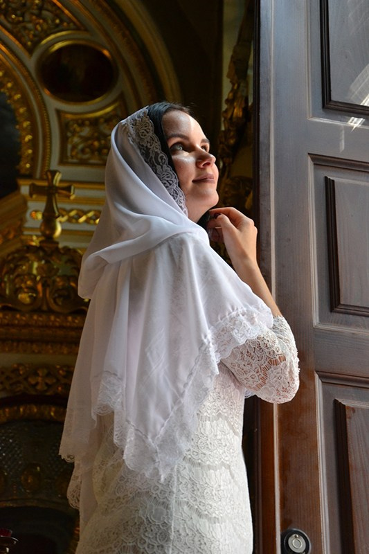 Посещение церкви. Дети. Fotounata.ru