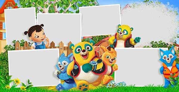 По следам мультфильмов 3. Medlori fotobook Выпускные альбомы в Липецке Лариса Медведева