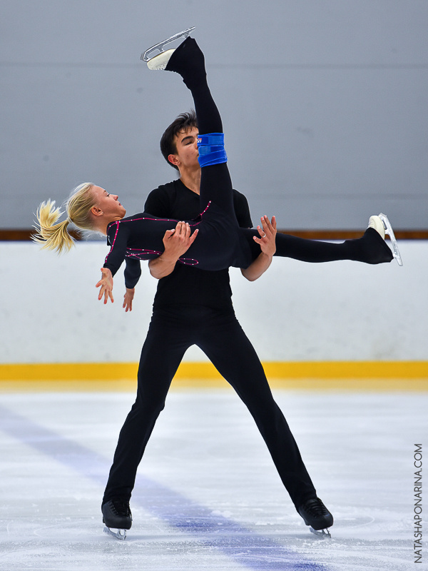 Контрольные прокаты СШОР Звёздный лёд 2020 Пары КП. ФК Фотограф в Санкт-Петербурге Наталья Понарина