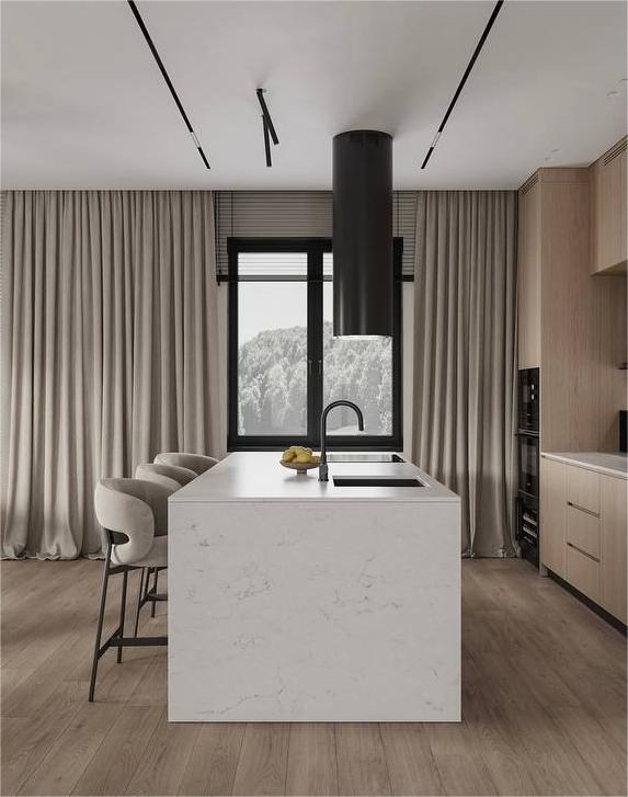 Одноэтажный дом под Ворсмой для заказчика с ограниченными возможностями. Дизайнер интерьера