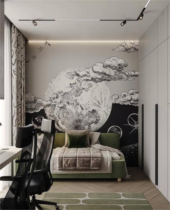 Атмосферный дом для семьи с двумя детьми. Дизайнер интерьера