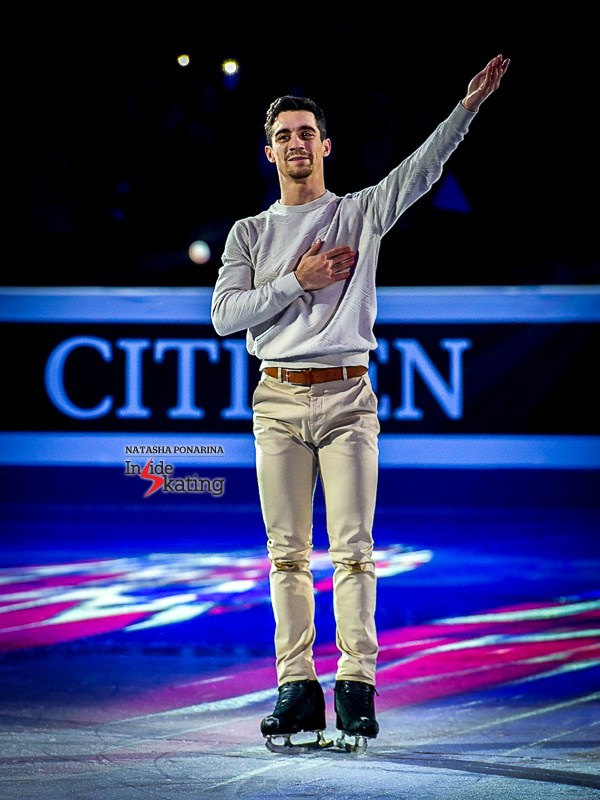 Javier Fernandez ECH 2019 Gala. Russian figure skating photographer from Saint-Petersburg