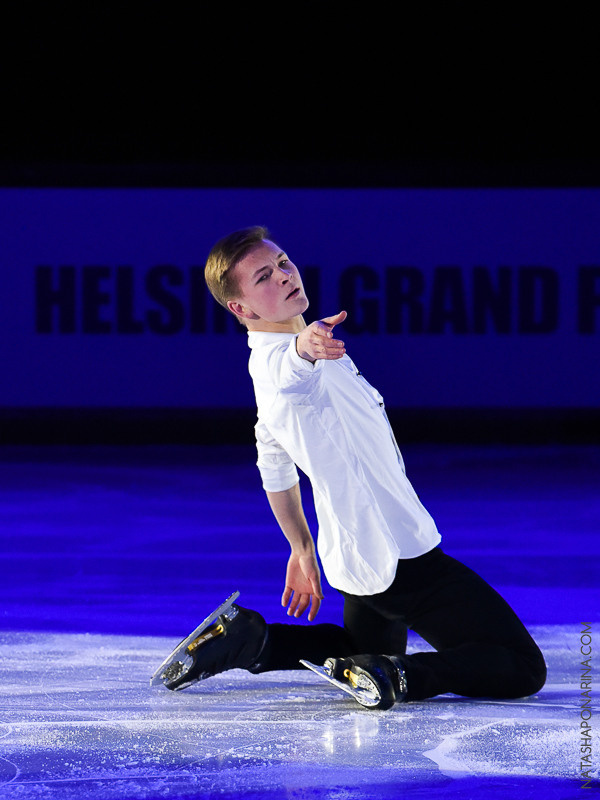 Михаил Коляда . ISU GP in Helsinki . Гала 04/11/2018. ФК Фотограф в Санкт-Петербурге Наталья Понарина