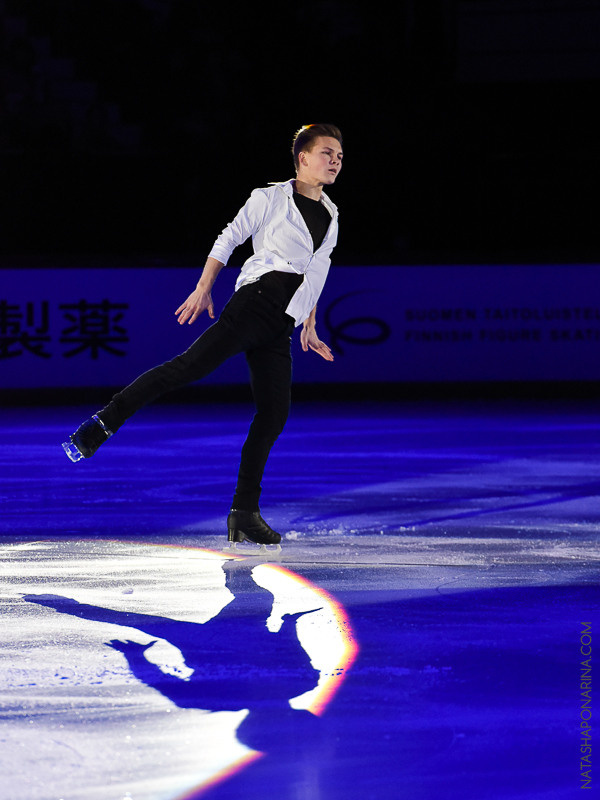 Михаил Коляда . ISU GP in Helsinki . Гала 04/11/2018. ФК Фотограф в Санкт-Петербурге Наталья Понарина