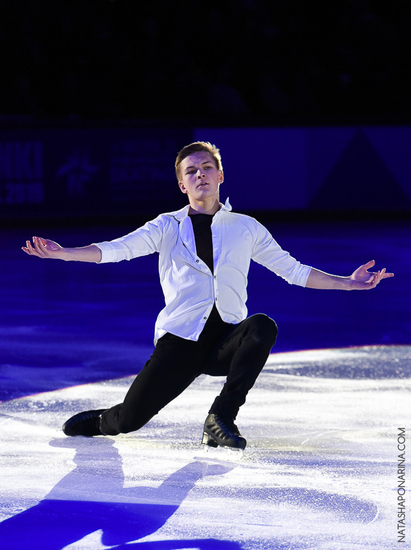 Михаил Коляда . ISU GP in Helsinki . Гала 04/11/2018. ФК Фотограф в Санкт-Петербурге Наталья Понарина