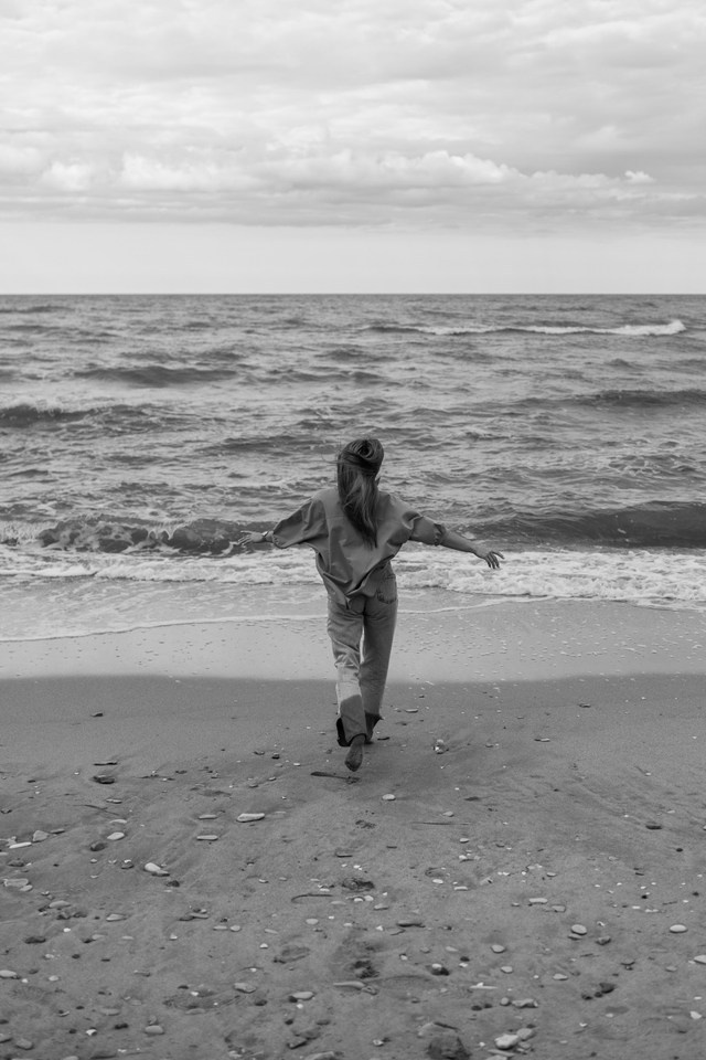 Екатерина. Пляж Наука. Фотограф в Дагестане Кира Молькова