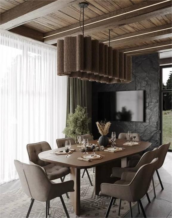 Атмосферный дом для семьи с двумя детьми. Дизайнер интерьера