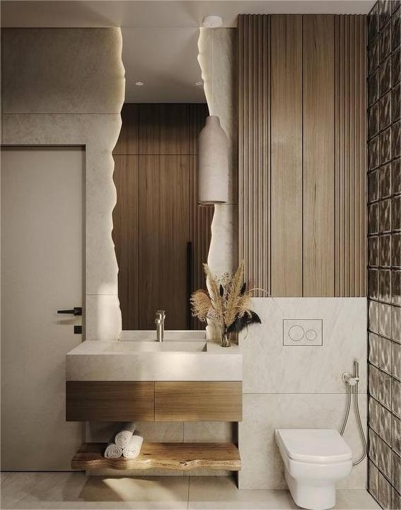 Атмосферный дом для семьи с двумя детьми. Дизайнер интерьера