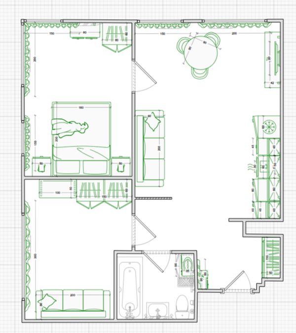 Проект № 1023. Хоумстейджинг и Инвестремонт в Екатеринбурге | Увеличьте стоимость вашей недвижимости