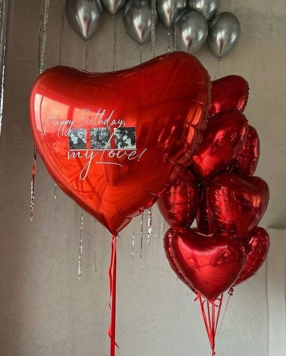For her. Balloons and decorations in Serbia. Delivery 24/7