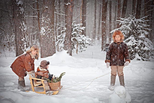 Детская художественная съемка. Детский и семейный фотограф Елена Серова