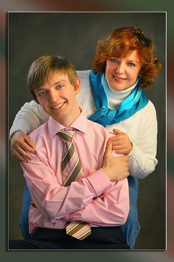 Мама и сын. Skazka.wfolio.pro