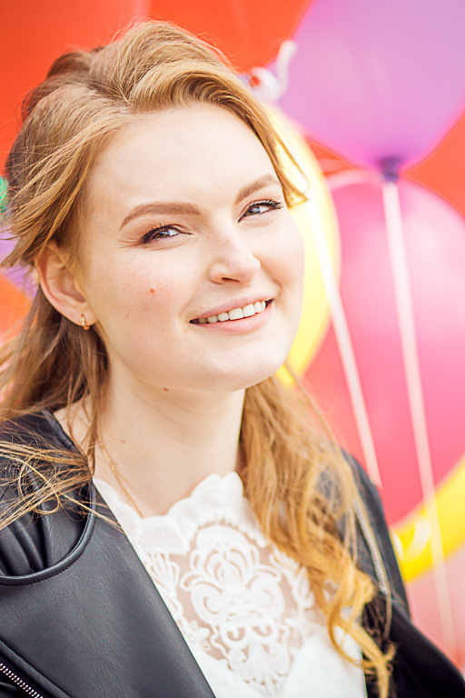 Даша и Андрей_Много шариков, много эмоций и атмосферы!. Фотограф женский и мужской портрет Санкт-Петербург